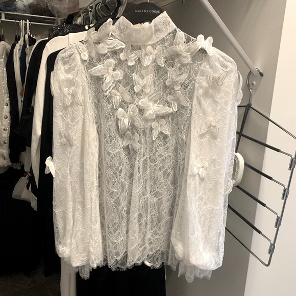 Beautiful Butterfly Sewed Blouse - Picture 3 of 5